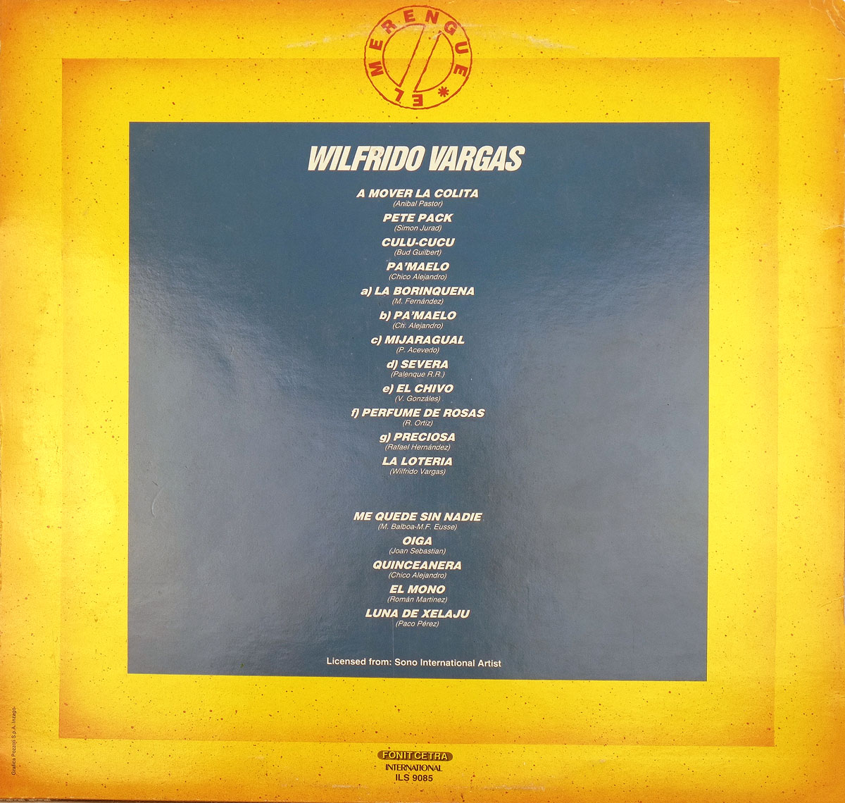 High Resolution Photo #11 WILFRIDO VARGAS El Baile Sexy https://vinyl-records.nl 